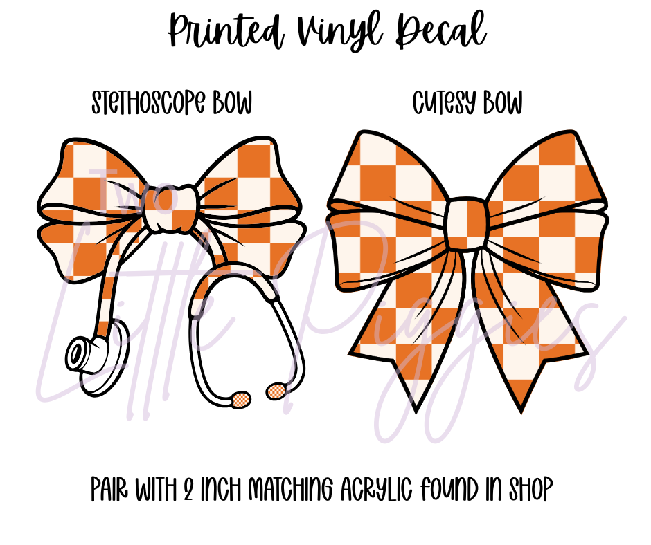 Printed Vinyl - Checkers - Boho Muted
