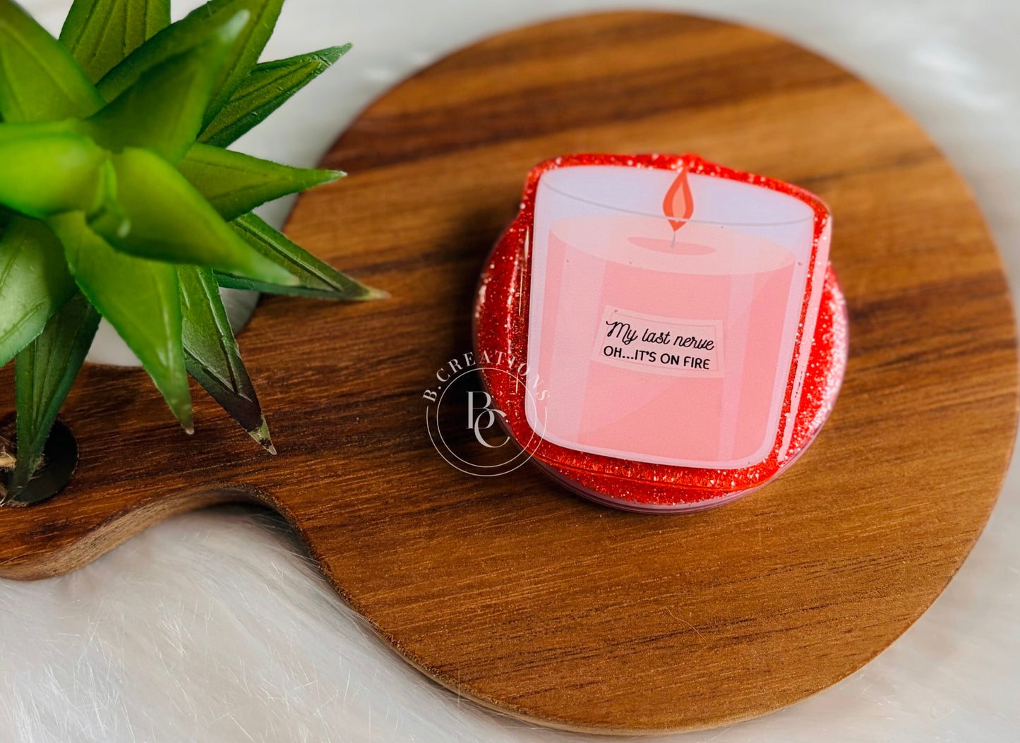 My last nerve candle, Mag Grip