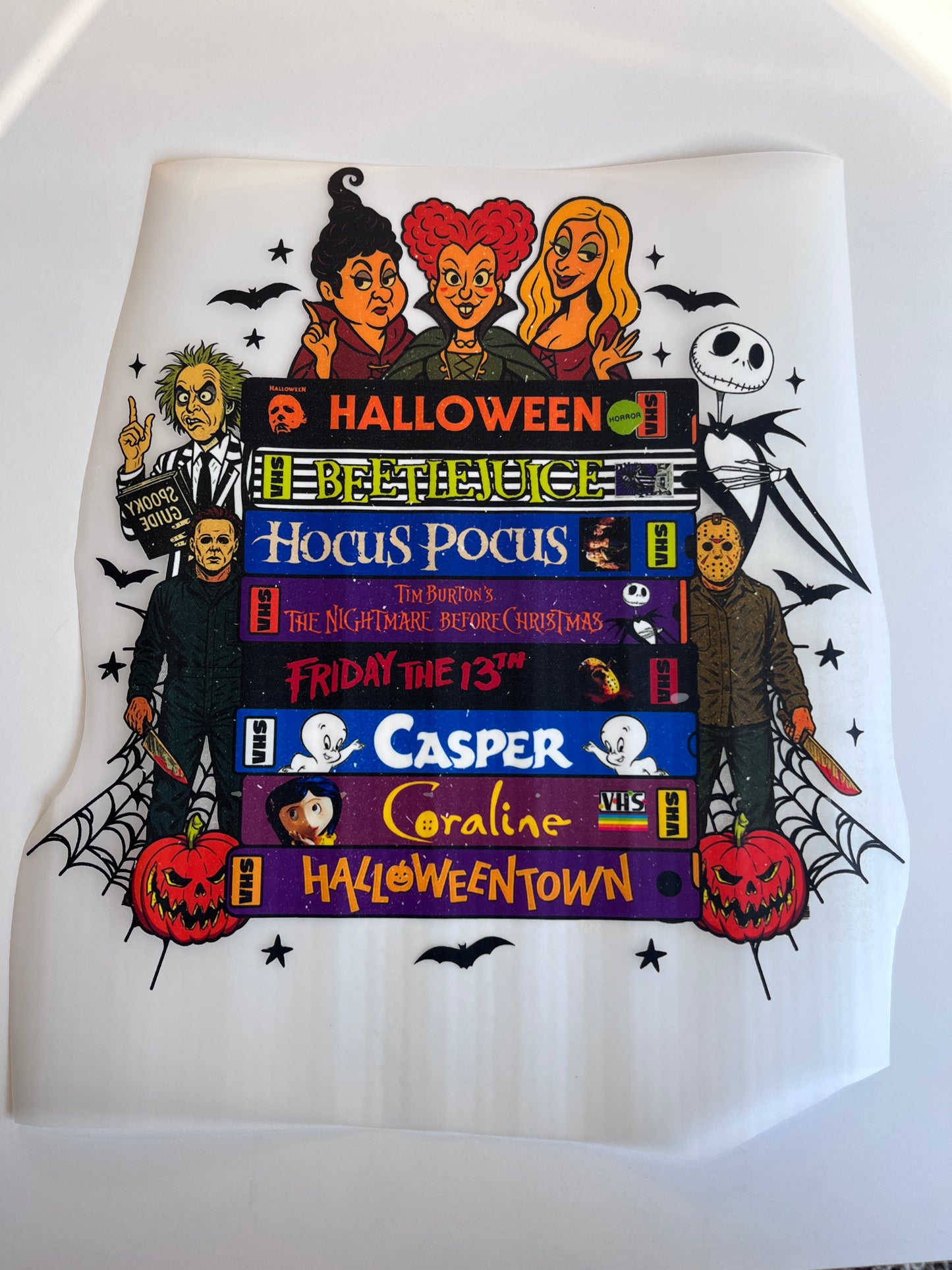 FALL/HALLOWEEN IN STOCK DESIGN T-SHIRT SALE!