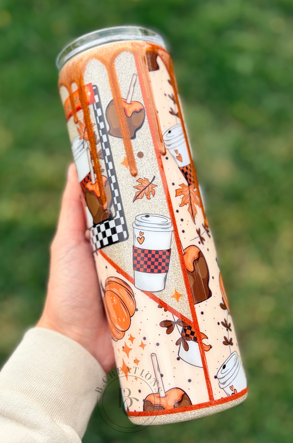 Fall Vibes, 30 oz skinny tumbler