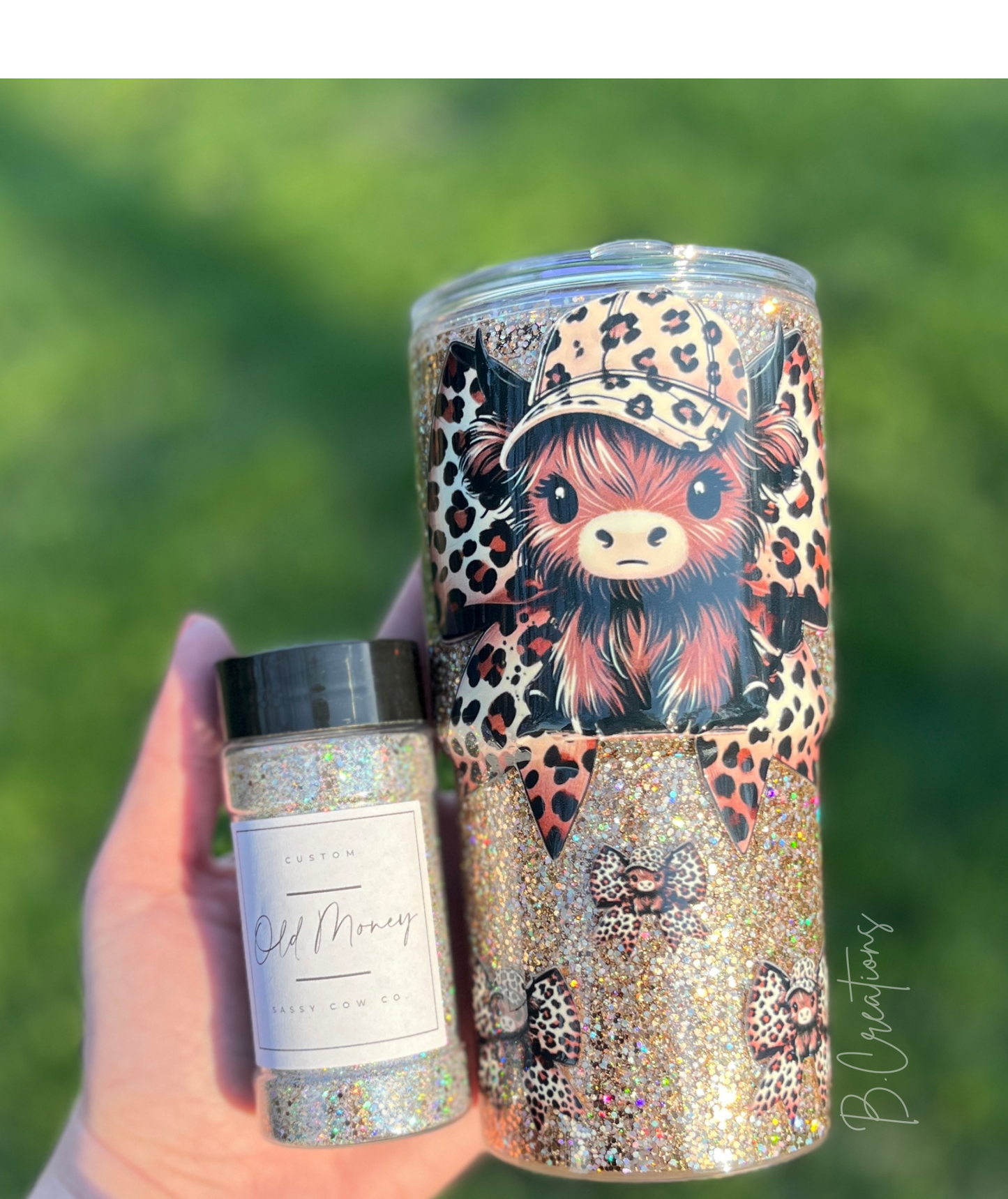 Custom Snow Globe Tumbler, Made on TikTok Live