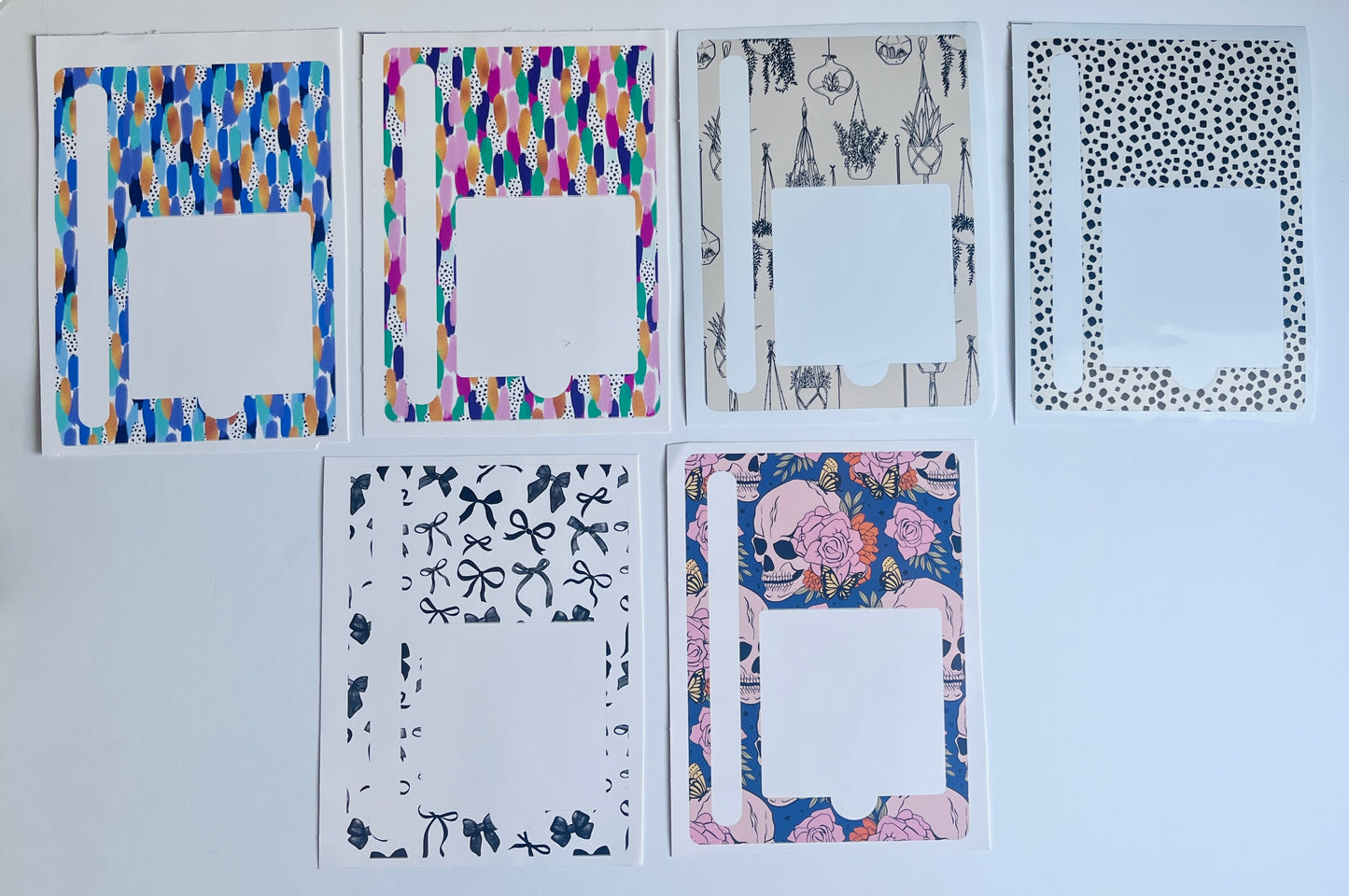 Custom Post it note Holder with Glitter Pen