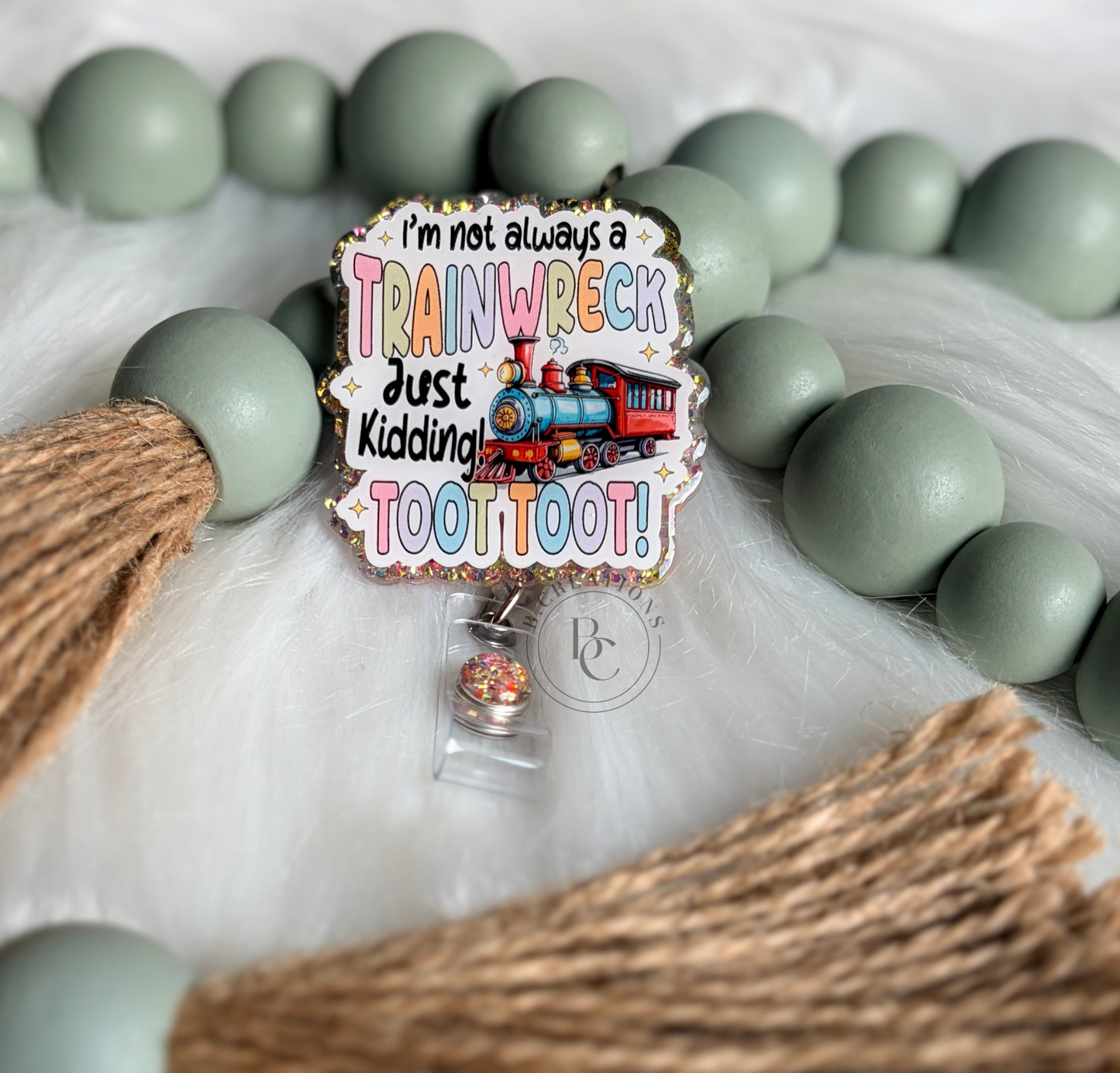 Trainwreck Badge Reel
