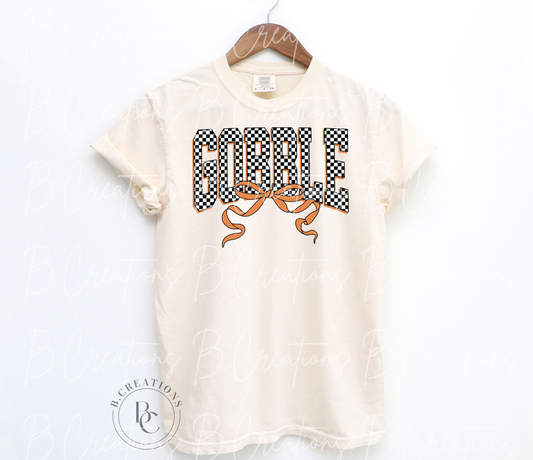 Checkered Gobble T-Shirt