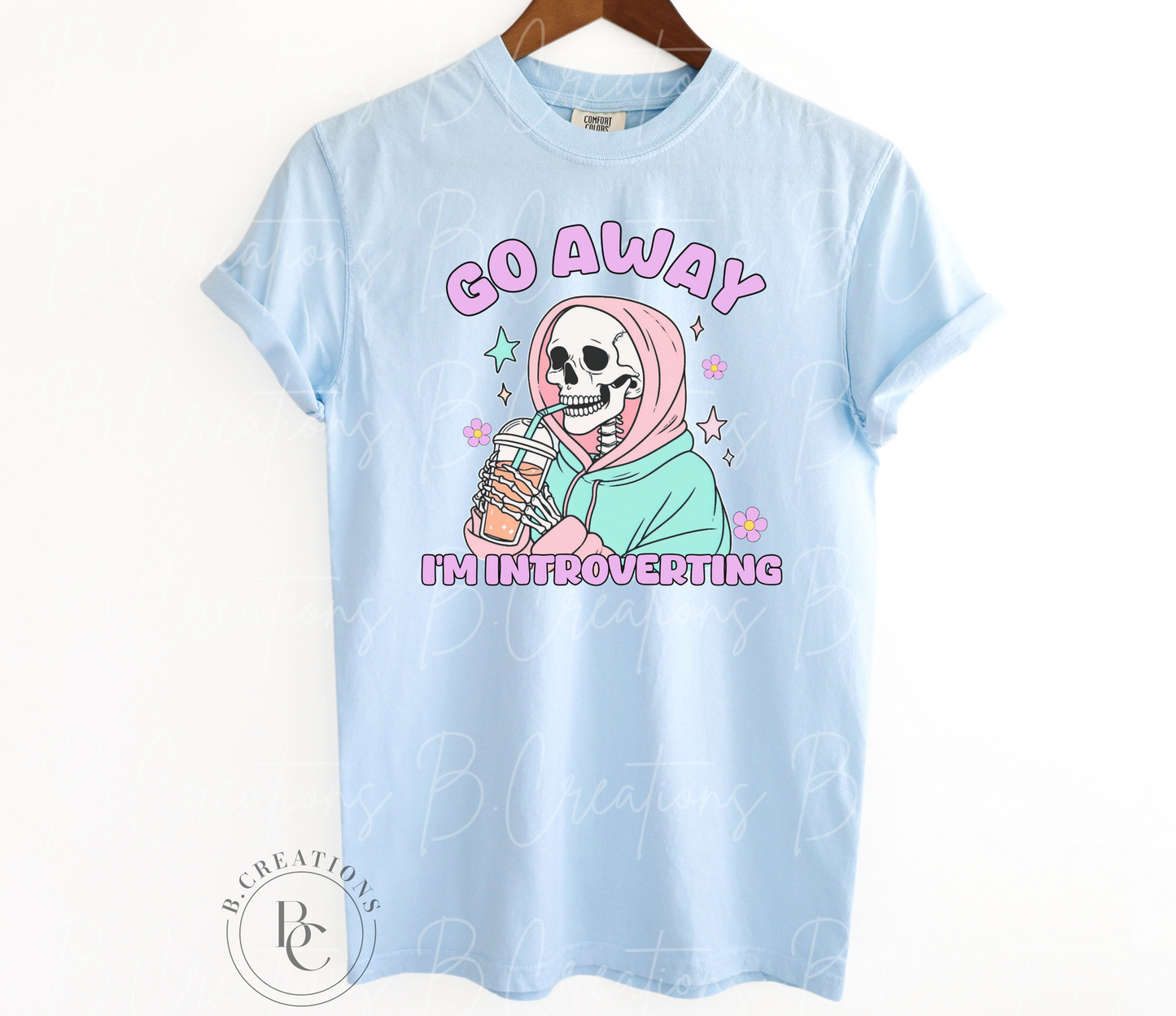 Go Away, I’m introverting T-shirt