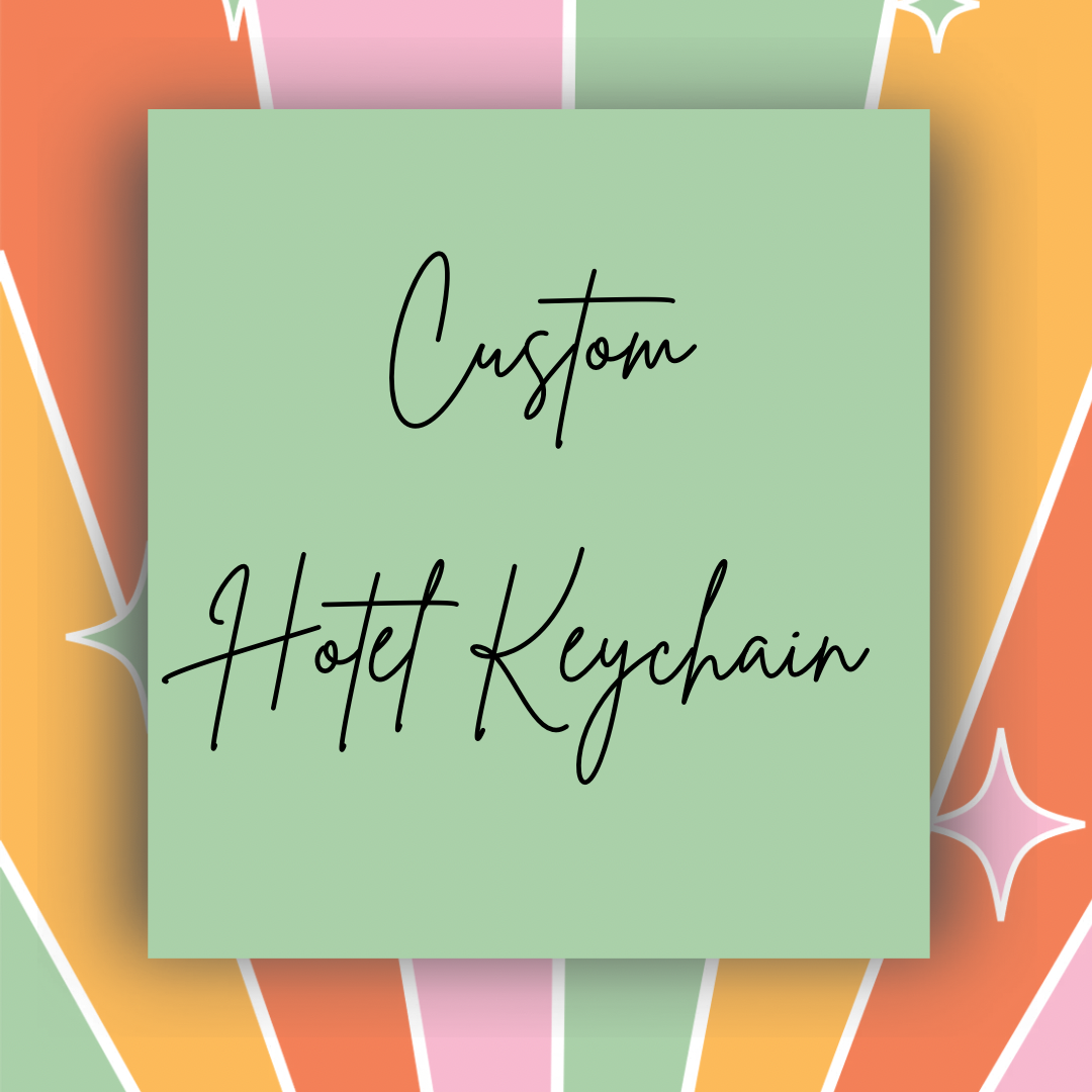 Custom Hotel Keychain