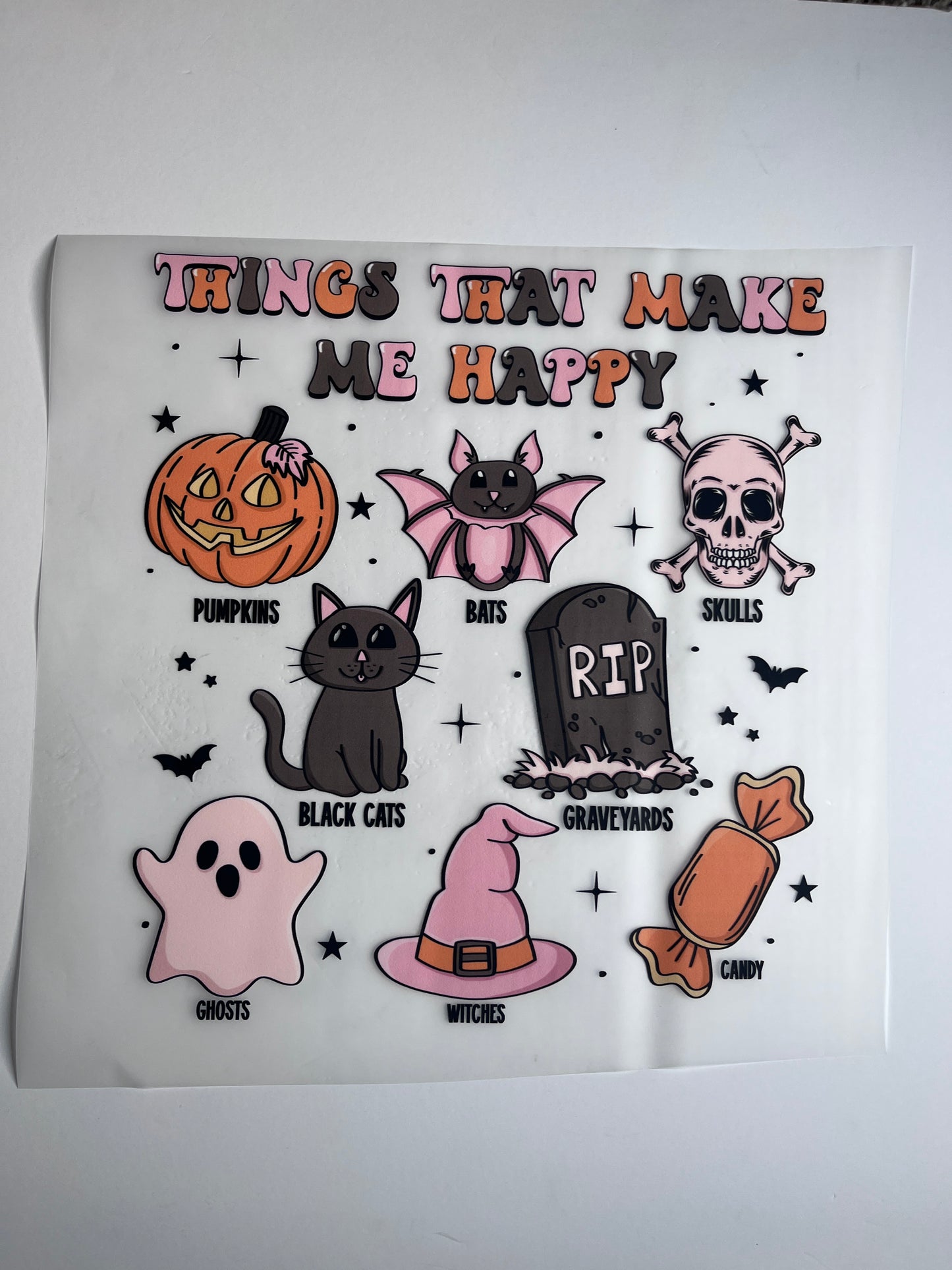 FALL/HALLOWEEN IN STOCK DESIGN T-SHIRT SALE!