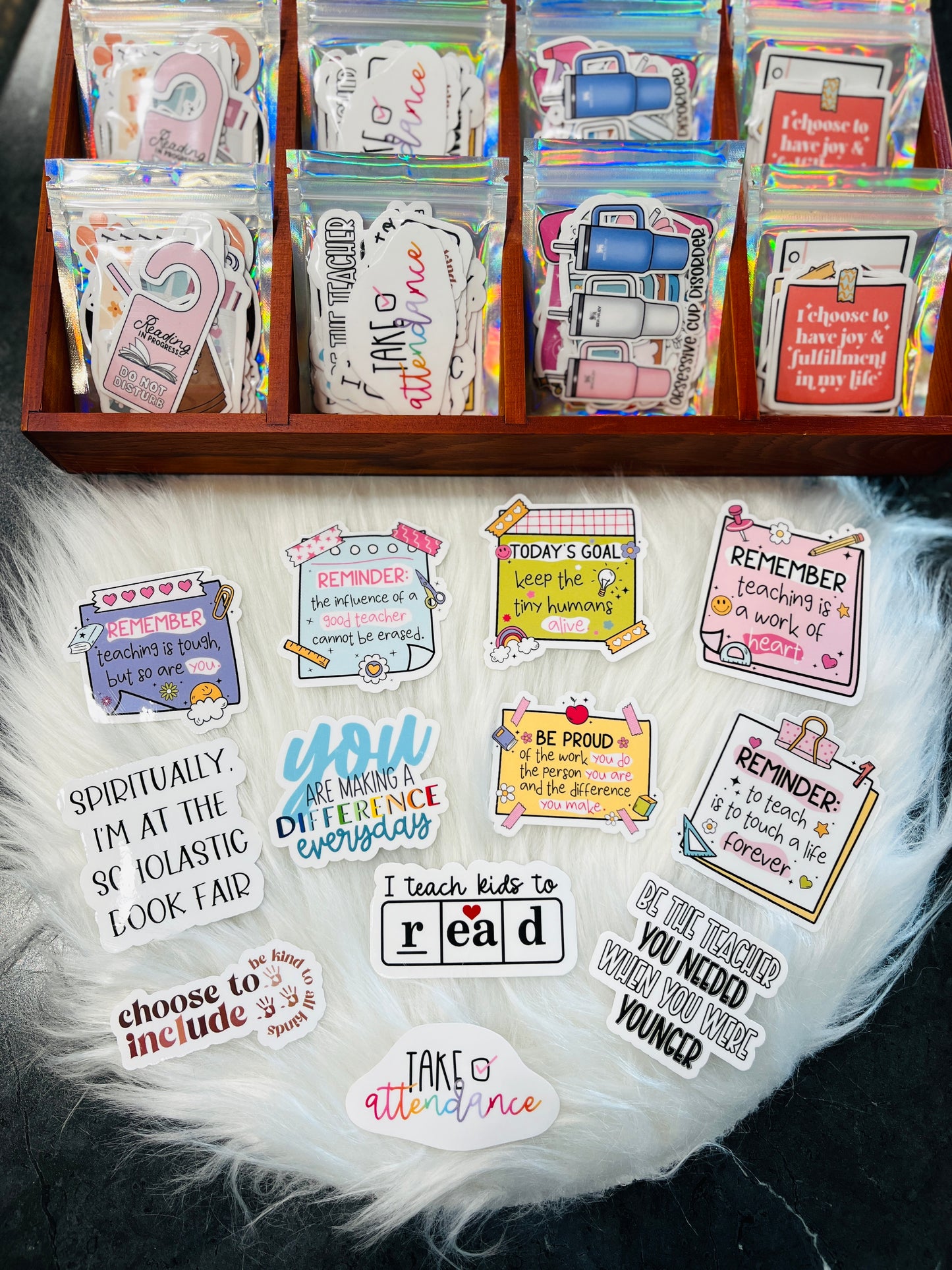 Teacher Sticker Pack, 12 count