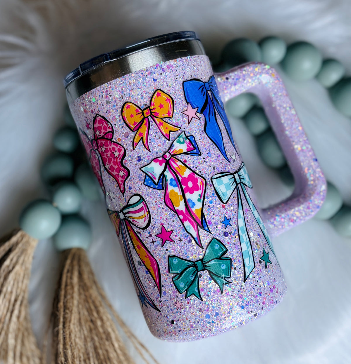 Colorful Bows, 20 0z Mug
