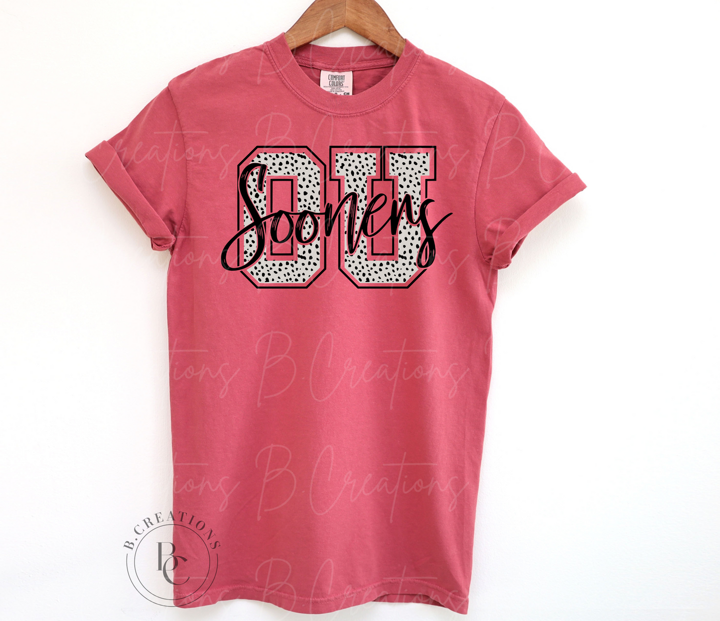 OU Dalmatian Dots T-shirt