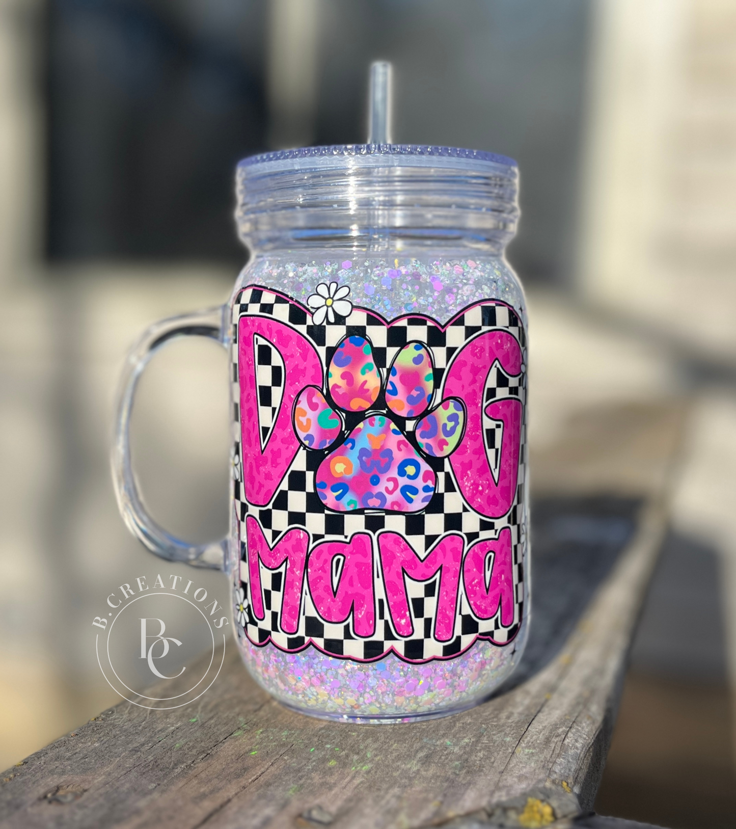 Custom Snow Globe Tumbler, Made on TikTok Live