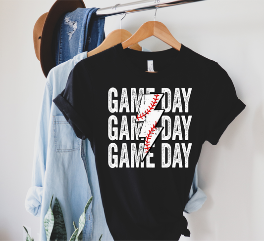 Game Day/Baseball, Short Sleeve T-Shirt