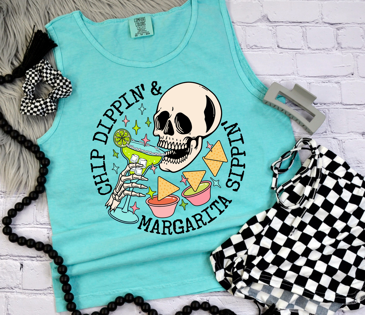 Chip Dippin' & Margarita Sippin' tank
