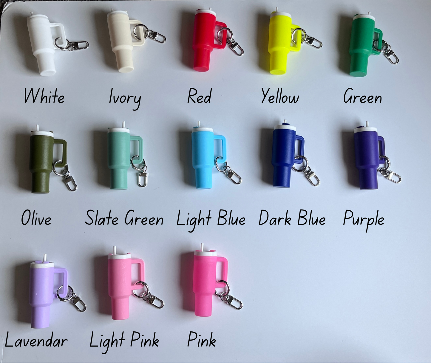 Custom Mini Stanley Chapstick Holder Keychains