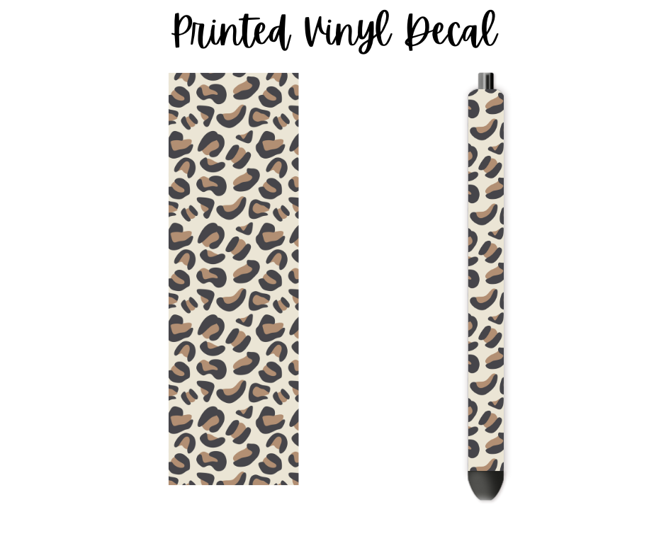 Printed Vinyl - Neutral Safari Collection