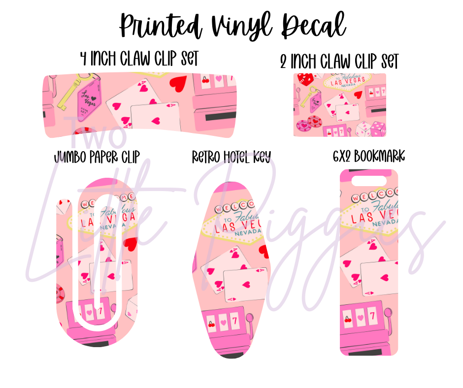 Printed Vinyl - Valentine - Lucky In Love
