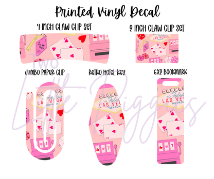 Printed Vinyl - Valentine - Lucky In Love