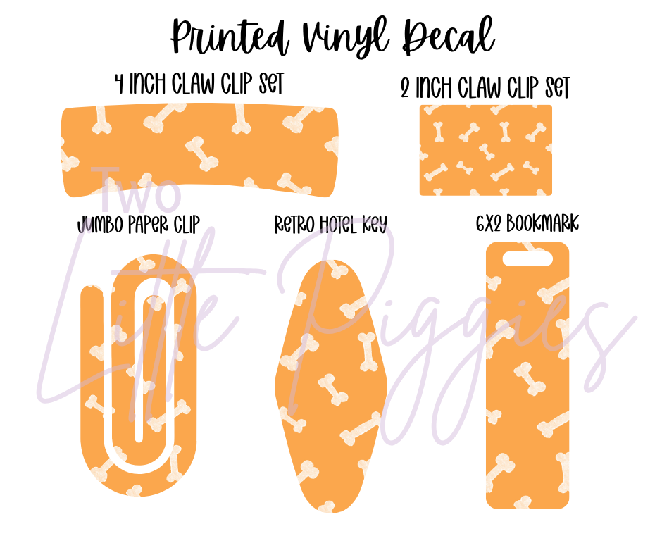 Printed Vinyl - Cute Dogs