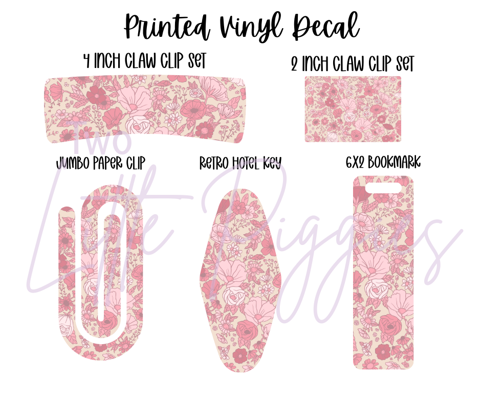 Printed Vinyl - Warm Boho