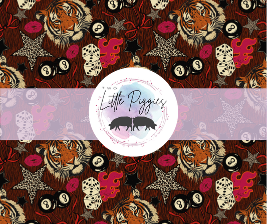 Printed Vinyl - 8 Ball Tiger