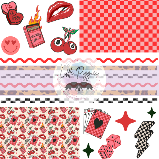 Printed Vinyl - Element Sheet - Lucky You