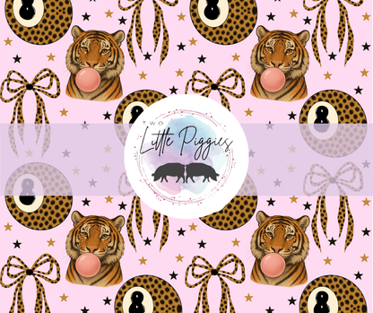 Printed Vinyl - Bubblegum Tiger