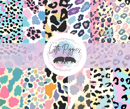 Printed Vinyl - Groovy Animal Print Collection