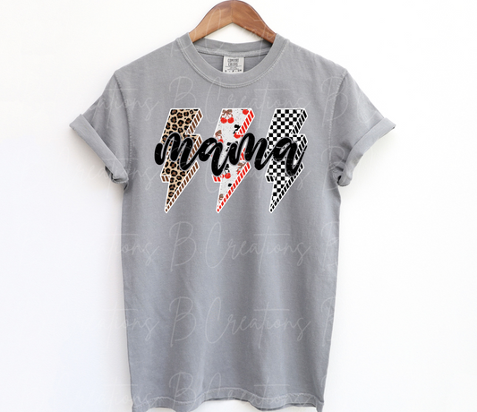 Lightning Bolt Mama T-shirt