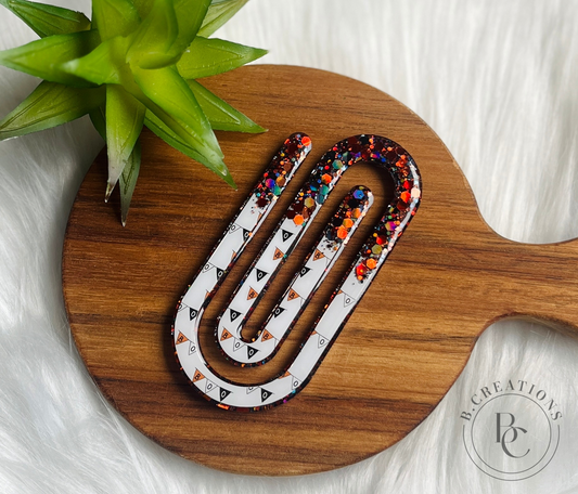 Boo Banner Ombré Glitter jumbo paperclip