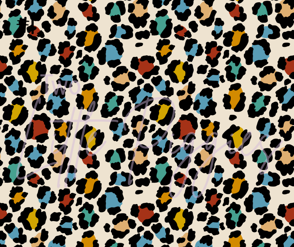 Printed Vinyl -  Trendy Leopard