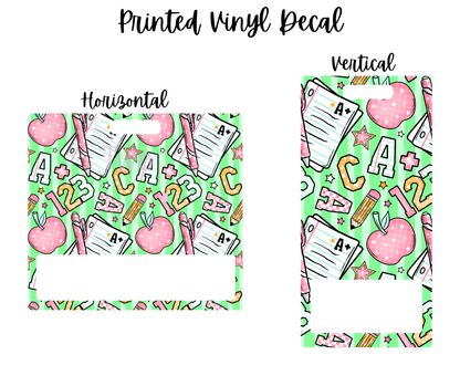 Printed Vinyl - Back to School - All Star