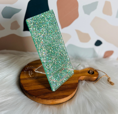 Custom Acrylic Glitter Phone Stand