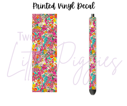 Printed Vinyl - DP Floral