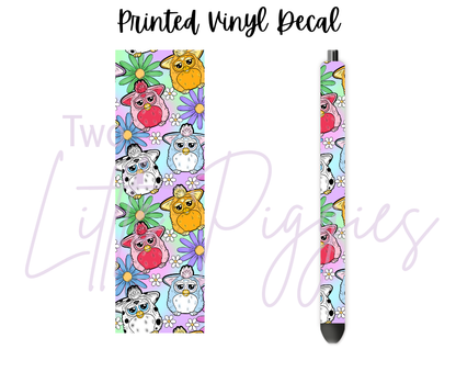 Printed Vinyl - 90's - Furby