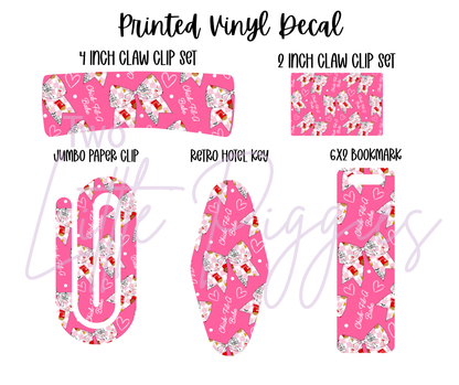 Printed Vinyl - Chic Fil A Bow