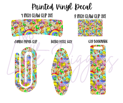 Printed Vinyl - 90's - Rainbow Brite
