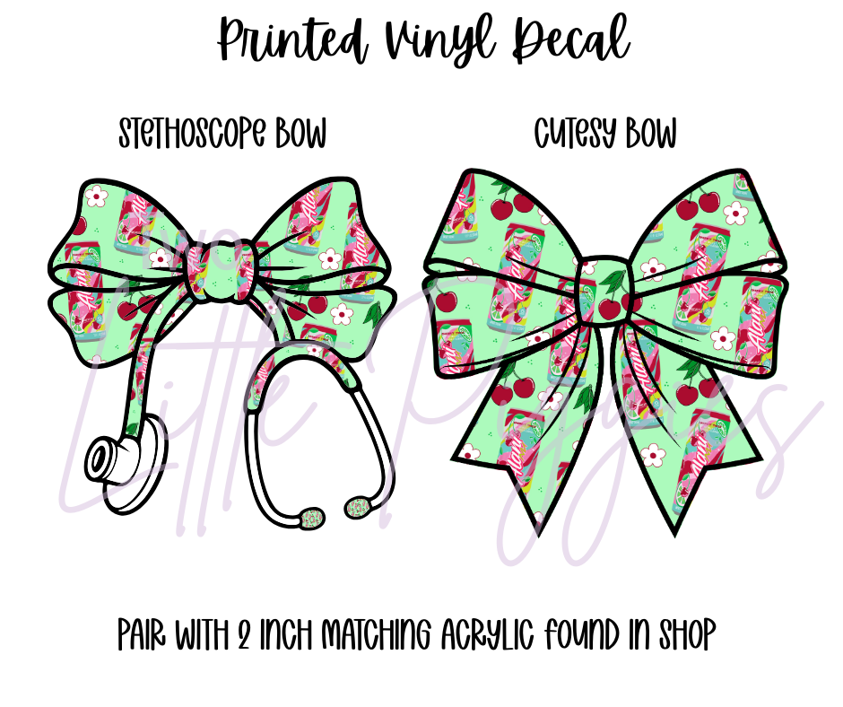 Printed Vinyl - Alani Nu - Cherry Twist