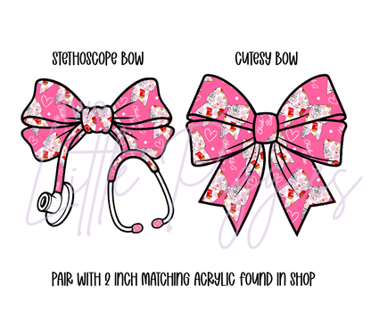 Printed Vinyl - Chic Fil A Bow