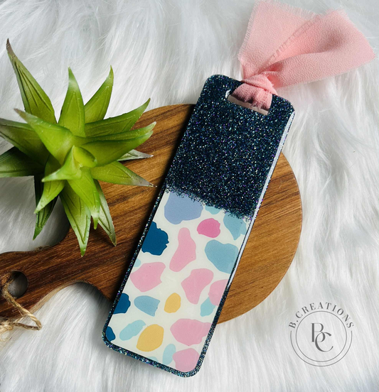 Ombré colorful bookmark
