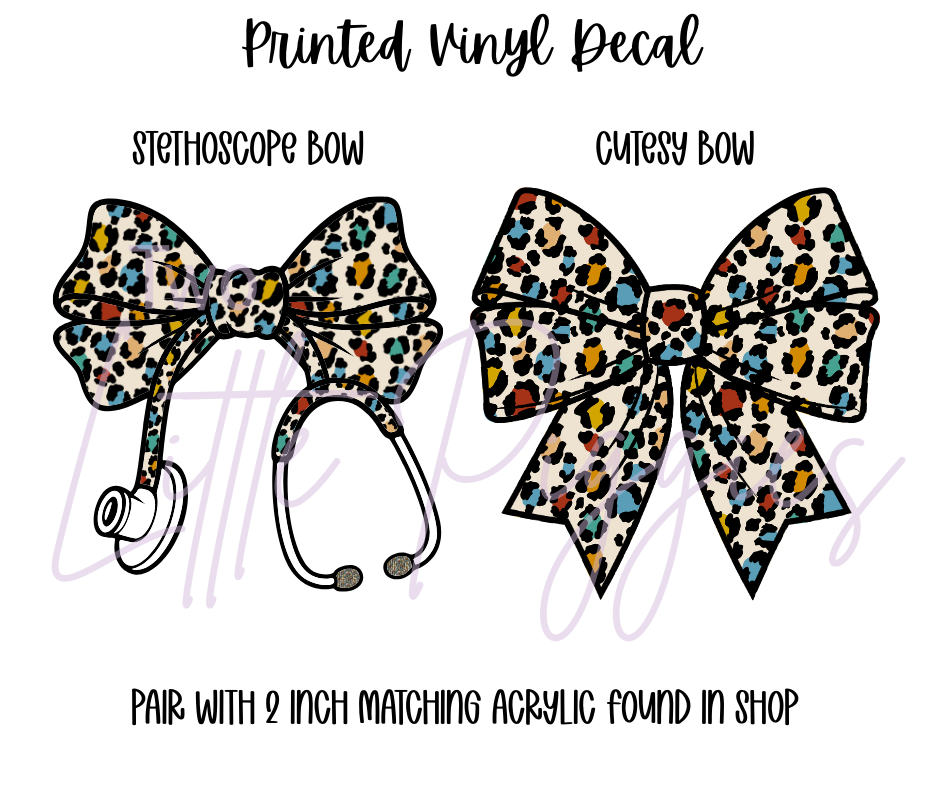 Printed Vinyl -  Trendy Leopard