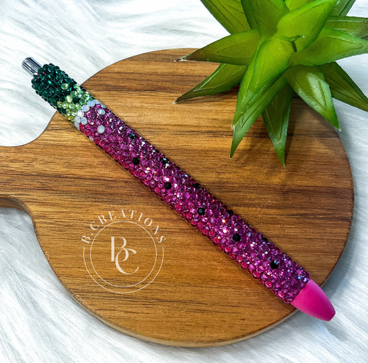 Watermelon Rhinestone Pen