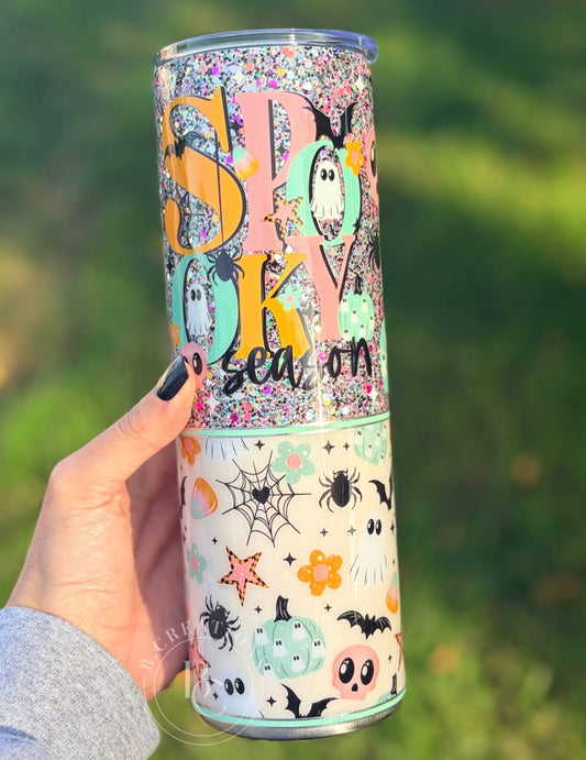 Spooky Season, 30 oz skinny tumbler