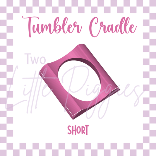 3D Printed - Tumbler Cradle - Short