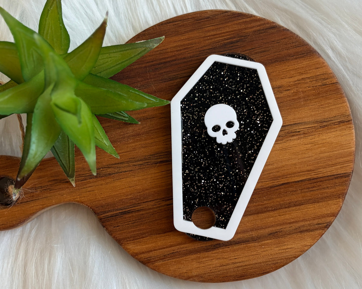 3D Coffin, 40 oz straw topper