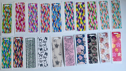 Custom Glitter Bookmark