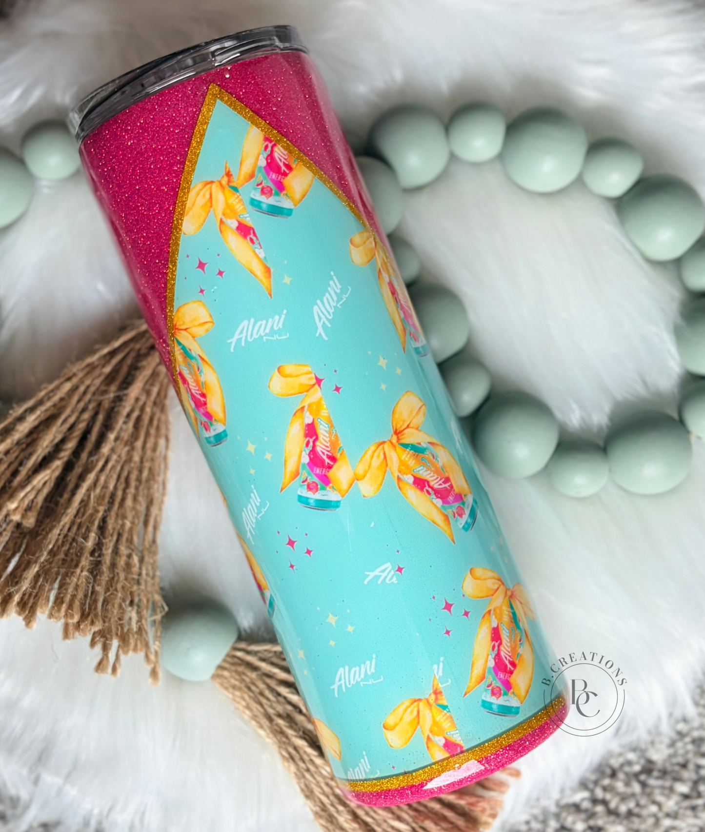 Sherbet Swirl A L A N I, 20 oz Skinny Tumbler