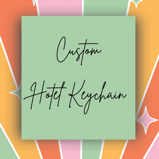 Custom Hotel Keychain