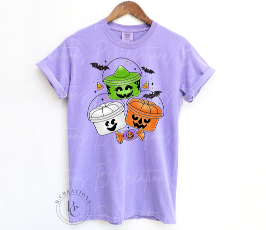 McD Halloween Buckets T-shirt