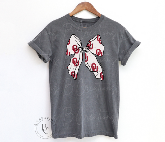 OU Bow T-shirt