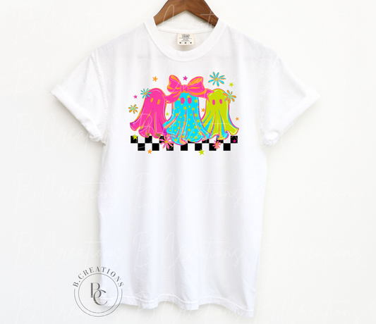 Colorful Ghost T-shirt